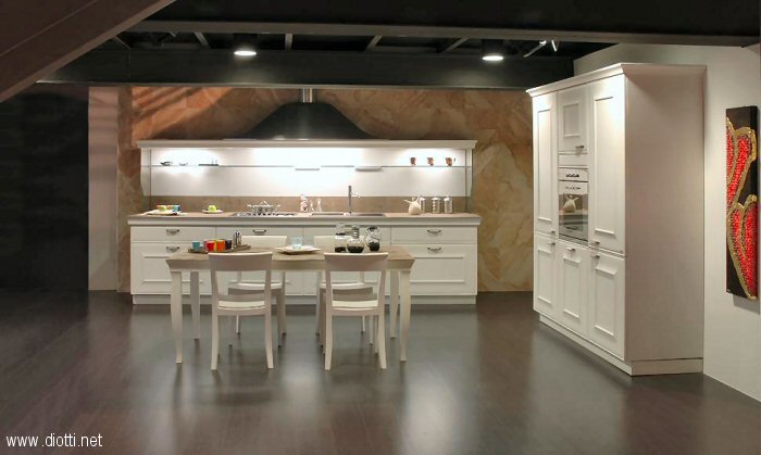 Gioconda cucina classica rivisitata Snaidero Cucine design Iosa Ghini